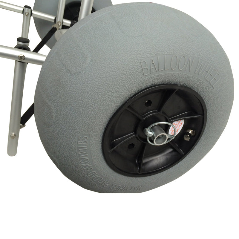 Load image into Gallery viewer, Foldable Kayak Dolly - 12" Pneumatic Wheels