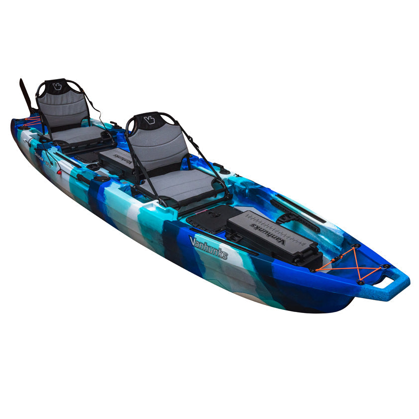 12' Runner Fin Drive Sit On Top Fishing Kayak