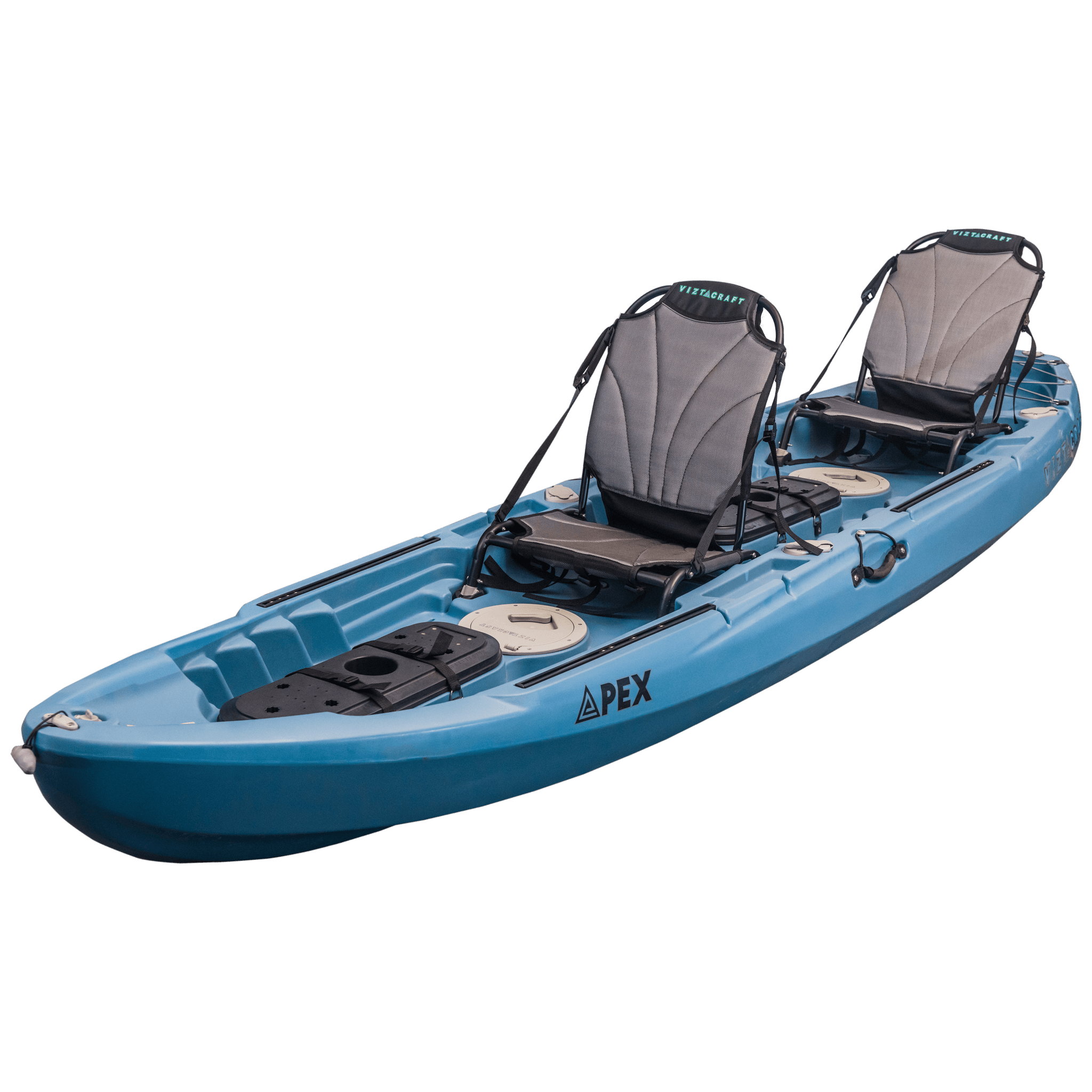 ViztaCraft Apex 12ft Tandem Fishing Kayak | Vanhunks International