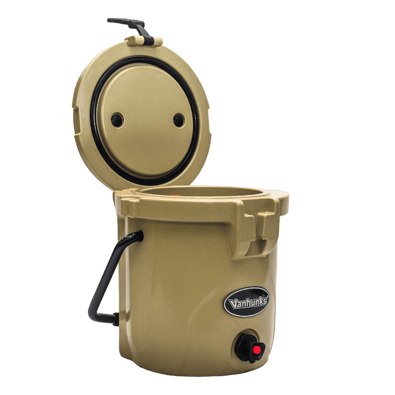 Load image into Gallery viewer, Vanhunks Tough 4.5 Gallon Rotomolded Water Beverage Cooler and Dispenser
