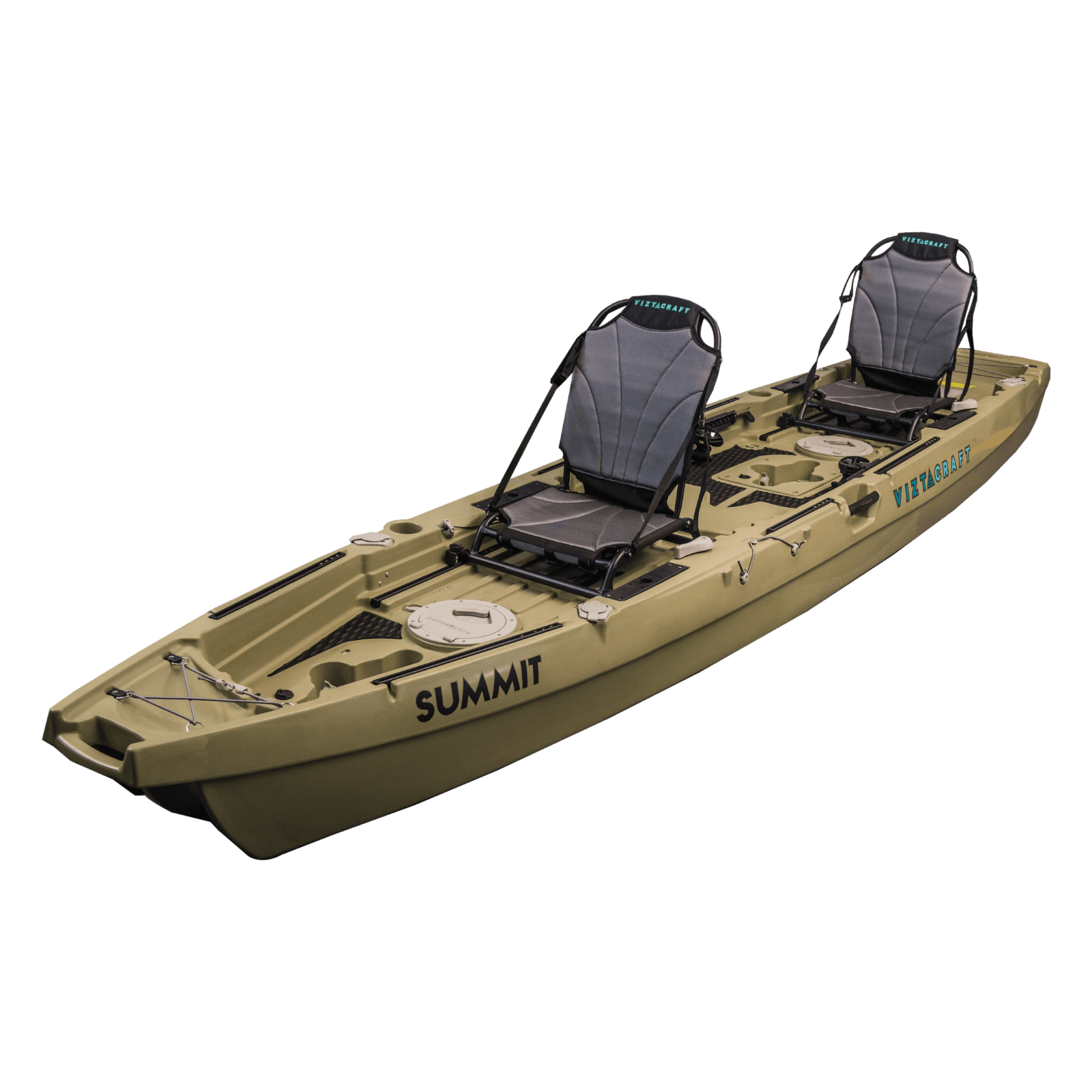 ViztaCraft Summit 14' Tandem Fishing Kayak | Vanhunks International