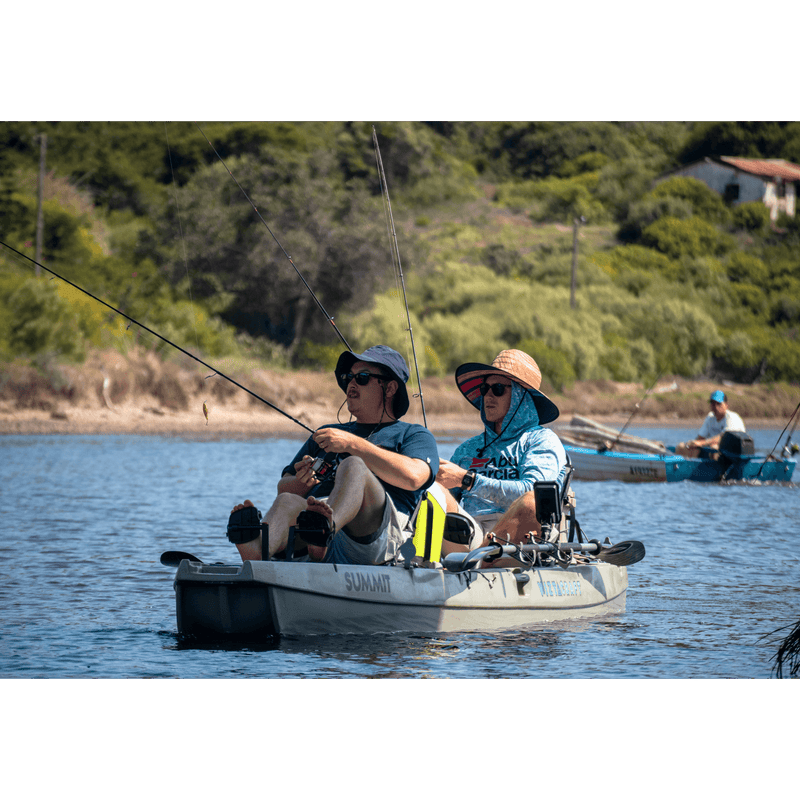 Load image into Gallery viewer, Summit 14ft Tandem Fin Drive Fishing Kayak