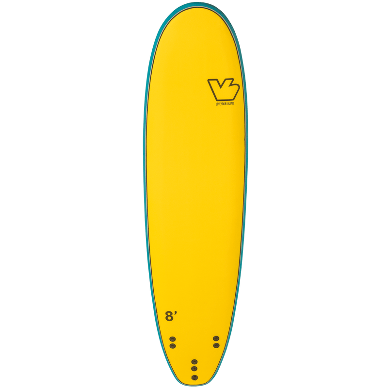 Load image into Gallery viewer, Soft-Surfboard-Yellow-8ft