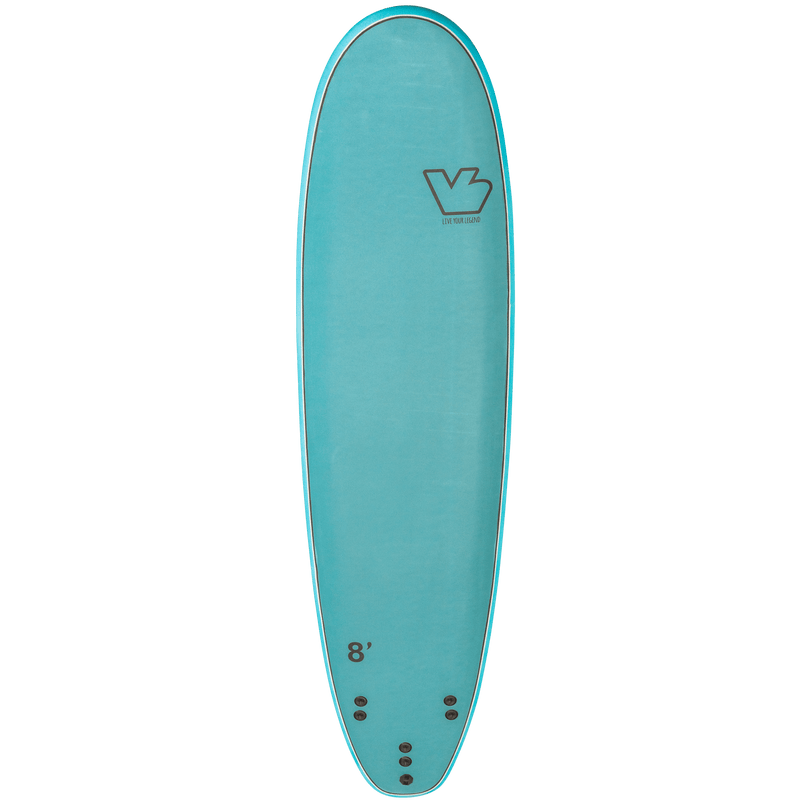Load image into Gallery viewer, BamBam-Soft-Surfboard-8ft-Blue