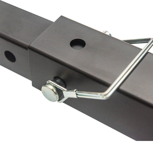 Towing Extender, 12in Trailer Hitch Extension 5000 Pound Towable Steel Square Tube for Class 0.75 2in Receiver Towing Extender, 12in Trailer Hitch Extension 5000 Pound Towable Steel Square Tube for Class 0.75 2in Receiver