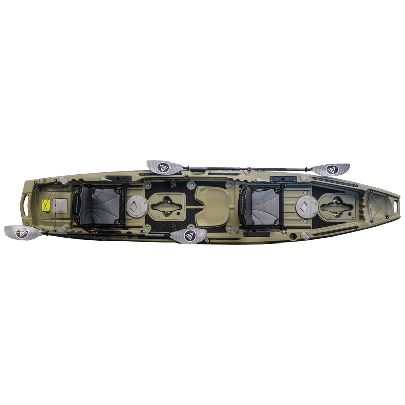 Load image into Gallery viewer, Summit 14ft Tandem Fin Drive Fishing Kayak
