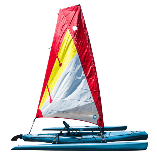 ViztaCraft Majestic – 16ft Single Trimaran Fin-Drive Sailing Kayak