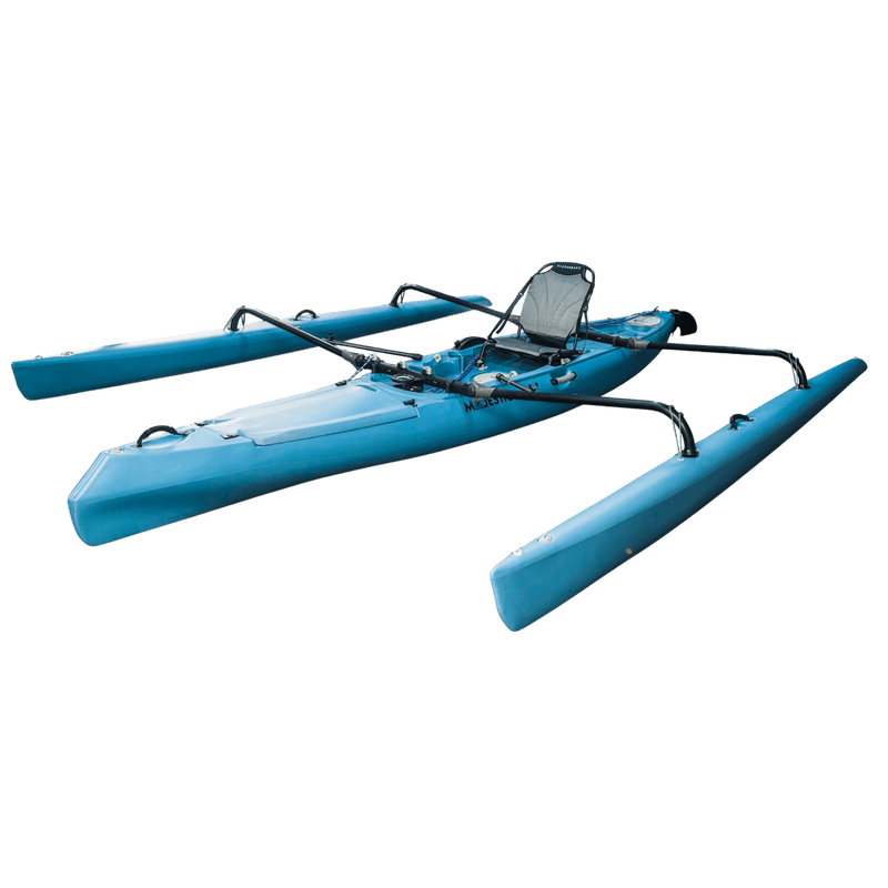 Load image into Gallery viewer, ViztaCraft Majestic – 16ft Single Trimaran Fin-Drive Sailing Kayak
