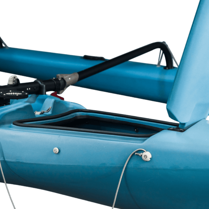 Load image into Gallery viewer, ViztaCraft Majestic – 16ft Single Trimaran Fin-Drive Sailing Kayak
