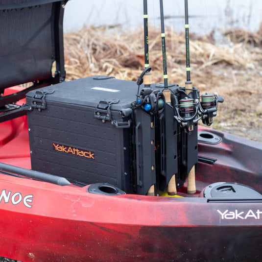 YakAttack BlackPak Pro Kayak Fishing Crate - 13" x 16"