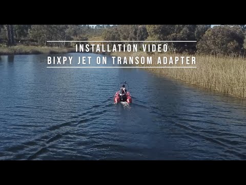 Load and play video in Gallery viewer, Bixpy Transom Adapter (J-2 Motors)
