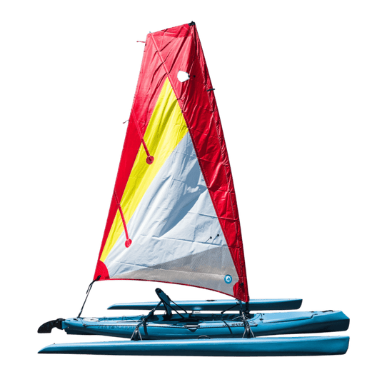 ViztaCraft Majestic 16' sailing kayak by Vanhunks