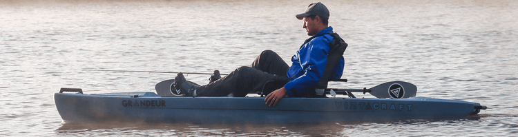 ViztaCraft Grandeur 12ft Fin Drive Fishing Kayak
