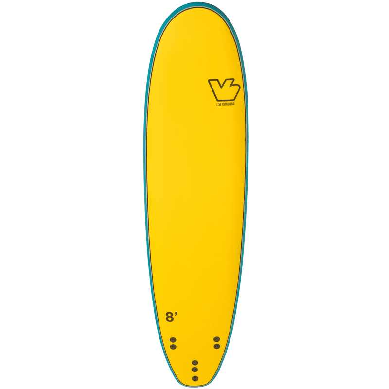 Load image into Gallery viewer, Soft-Surfboard-Yellow-8ft
